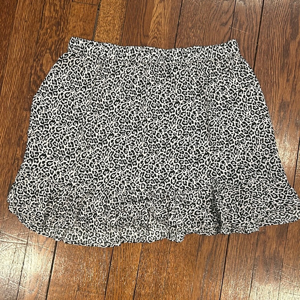 Cheetah/leopard skirt